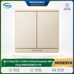 Công Tắc Đôi 1 Chiều Panasonic Moderva WMF503MYZ-VN