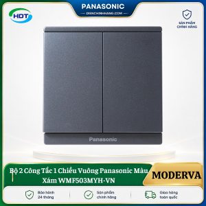 Công Tắc Đôi 1 Chiều Panasonic Moderva WMF503MYH-VN