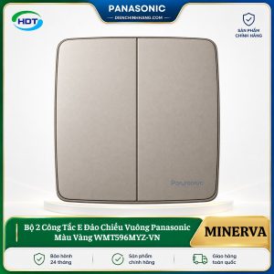Bộ 2 Công Tắc E Đảo Chiều Vuông Panasonic WMT596MYZ-VN