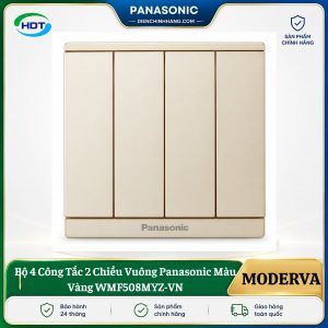 Công Tắc 2 Chiều Panasonic Moderva 4 Nút WMF508MYZ-VN