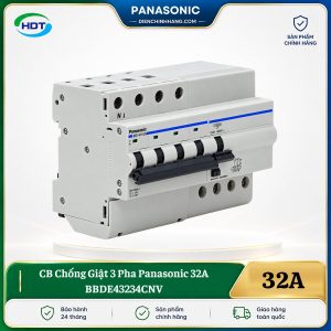 CB Chống Giật 3 Pha Panasonic 32A BBDE43234CNV