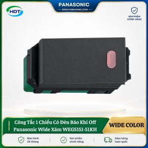 Công Tắc 1 Chiều Có Đèn Báo Khi Off Panasonic WEG5151-51KH