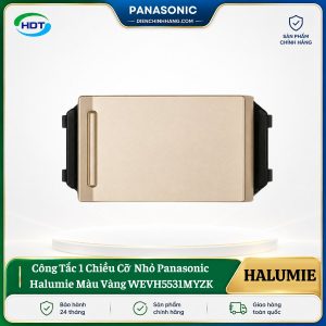 Công Tắc 1 Chiều Cỡ Nhỏ Panasonic Halumie WEVH5531MYZK