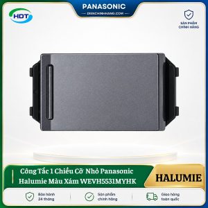 Công Tắc 1 Chiều Cỡ Nhỏ Panasonic Halumie WEVH5531MYHK