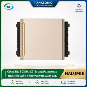 Công Tắc 1 Chiều Cỡ Trung Panasonic Halumie WEVH5521MYZK