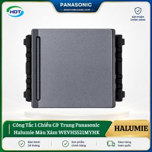 Công Tắc 1 Chiều Cỡ Trung Panasonic Halumie WEVH5521MYHK