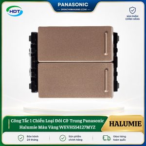 Công Tắc 1 Chiều Đôi Cỡ Trung Panasonic WEVH554127MYZ
