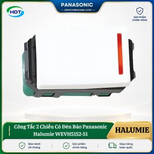 Công Tắc 2 Chiều Có Đèn Báo Panasonic Halumie WEVH5152-51