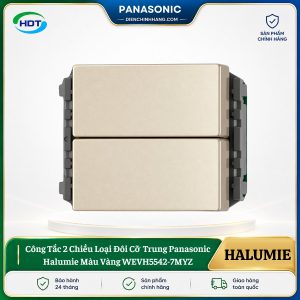 Công Tắc 2 Chiều Đôi Cỡ Trung Panasonic WEVH5542-7MYZ
