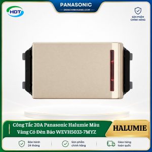 Công Tắc 20A Panasonic Halumie Có Đèn Báo WEVH5033-7MYZ
