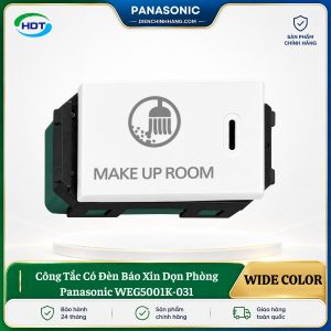 Công Tắc Có Đèn Báo Xin Dọn Phòng Panasonic WEG5001K-031