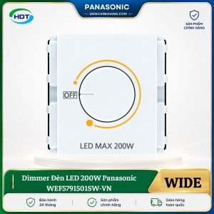 Dimmer Đèn LED 200W Panasonic WEF5791501SW-VN