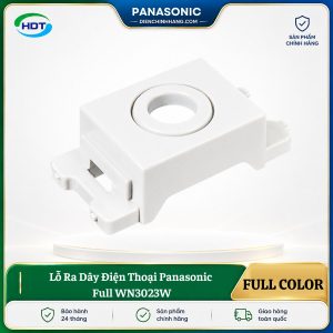 Lỗ Ra Dây Điện Thoại Panasonic Full WN3023W