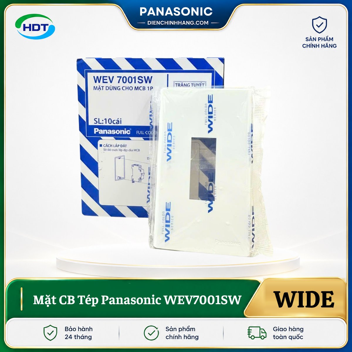 Mặt CB Tép Panasonic WEV7001SW