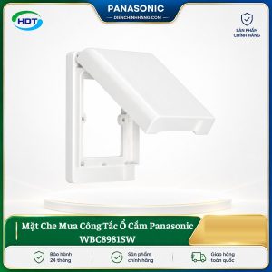 Mặt Che Mưa Công Tắc Ổ Cắm Panasonic WBC8981SW