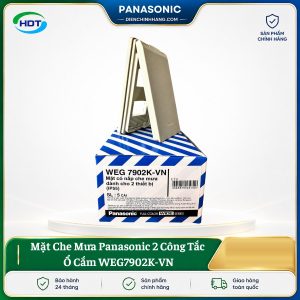 Mặt Che Mưa Panasonic 2 Công Tắc Ổ Cắm WEG7902K-VN