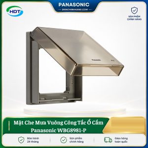 Mặt Che Mưa Vuông Công Tắc Ổ Cắm Panasonic WBG8981-P