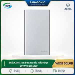 Mặt Che Trơn Panasonic Wide Bạc WEV68910MW