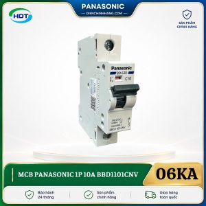 MCB Panasonic 1P 10A 6kA BBD1101CNV