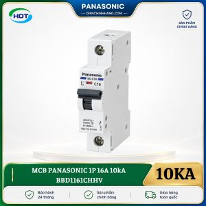 MCB Panasonic 1P 16A 10kA BBD1161CHHV