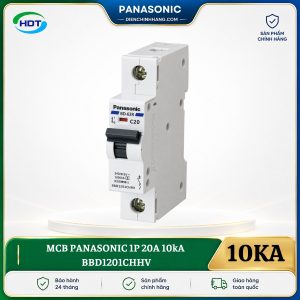 MCB Panasonic 1P 20A 10kA BBD1201CHHV