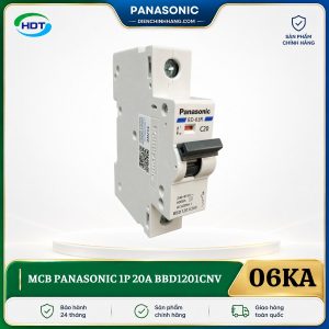 MCB Panasonic 1P 20A 6kA BBD1201CNV