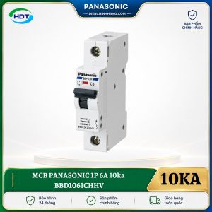 MCB Panasonic 1P 6A 10kA BBD1061CHHV