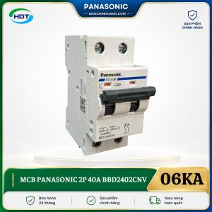 MCB Panasonic 2P 40A 6kA BBD2402CNV