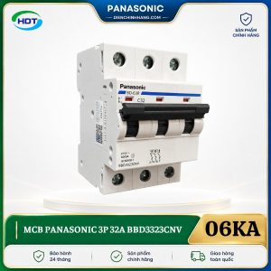 MCB Panasonic 3P 32A 6kA BBD3323CNV