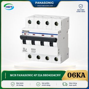 MCB Panasonic 4P 32A 6kA BBD4324CNV