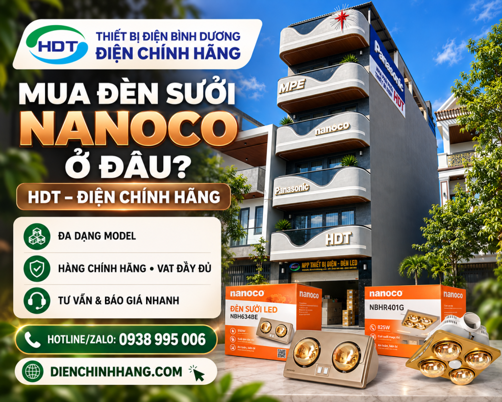 Mua Đèn Sưởi Nanoco ở đâu?