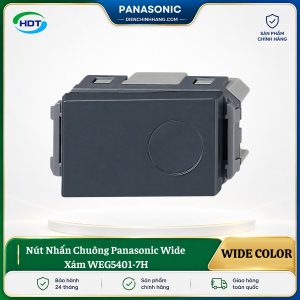 Nút Nhấn Chuông Panasonic Wide Xám WEG5401-7H