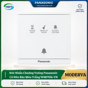 Nút Nhấn Chuông Có Đèn Báo Panasonic Moderva WMF936-VN
