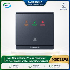 Nút Nhấn Chuông Có Đèn Báo Panasonic Moderva WMF936MYH-VN