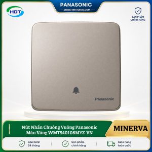 Nút Nhấn Chuông Vuông Panasonic Màu Vàng WMT540108MYZ-VN