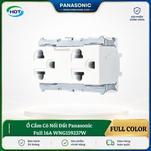 Ổ Cắm Có Nối Đất Panasonic Full 16A WNG159237W