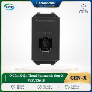 Ổ Cắm Điện Thoại Panasonic Gen-X WEV2364B