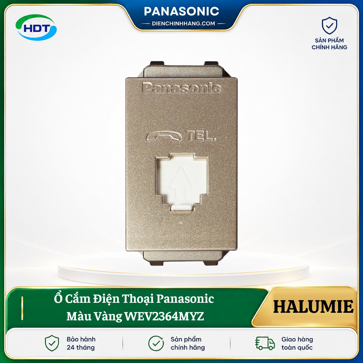 Ổ Cắm Điện Thoại Panasonic WEV2364MYZ