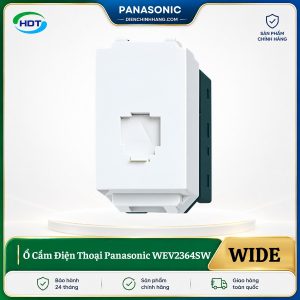 Ổ Cắm Điện Thoại Panasonic WEV2364SW