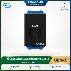 Ổ Cắm Mạng CAT5 Panasonic Gen-X WEV2488B