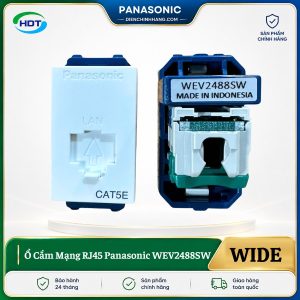 Ổ Cắm Mạng RJ45 Panasonic WEV2488SW