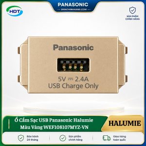 Ổ Cắm Sạc USB Panasonic Halumie WEF108107MYZ-VN