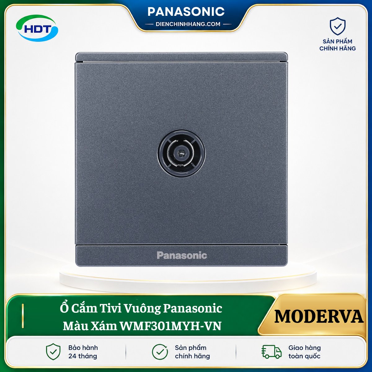 Ổ Cắm Tivi Panasonic Moderva WMF301MYH-VN
