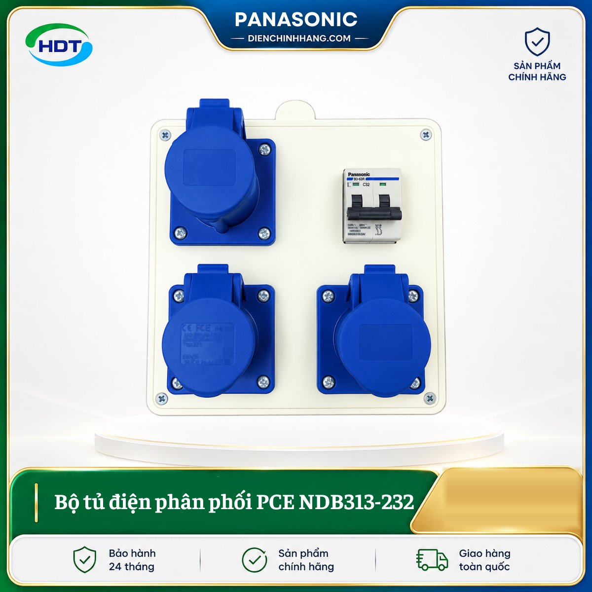 Bộ tủ điện phân phối PCE NDB313-232