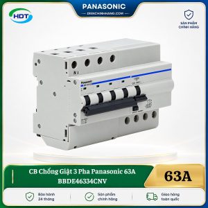 CB Chống Giật 3 Pha Panasonic 63A BBDE46334CNV