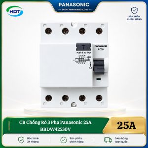 CB Chống Rò 3 Pha Panasonic 25A BBDW42530V