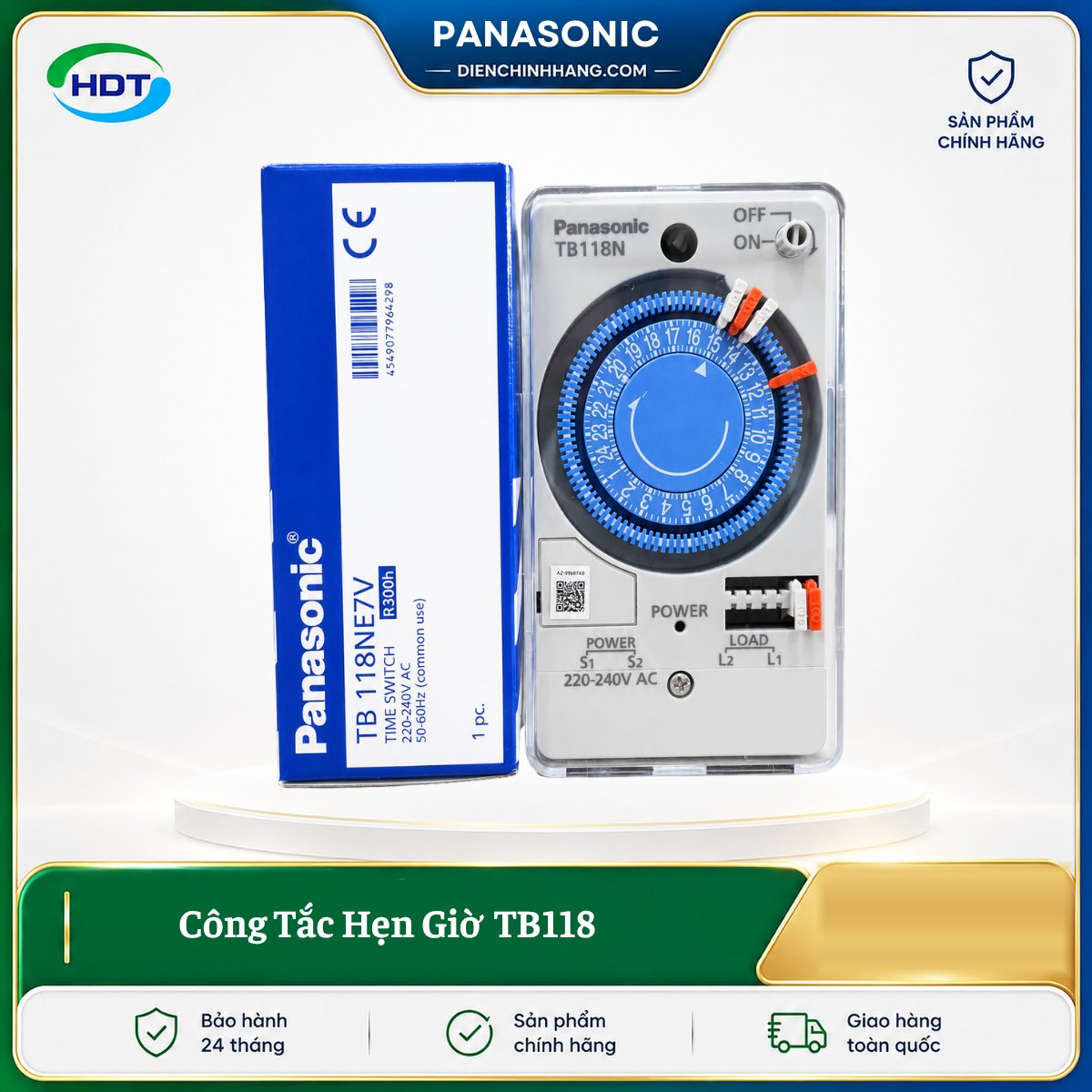 Công tắc hẹn giờ Panasonic TB118