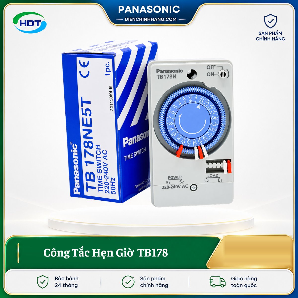 Công tắc hẹn giờ Panasonic TB178