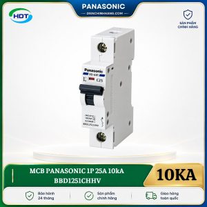 MCB Panasonic 1P 25A 10kA BBD1251CHHV