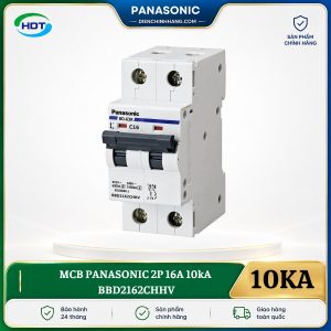 MCB Panasonic 2P 16A 10kA BBD2162CHHV
